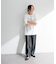 ・ELENCARE DUE ロゴpt 6分袖TEE