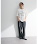 ・ELENCARE DUE ロゴpt 6分袖TEE