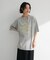 ・ELENCARE DUE ロゴpt 6分袖TEE