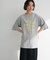 ・ELENCARE DUE ロゴpt 6分袖TEE