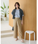・ELENCARE DUE ロゴpt 6分袖TEE