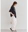 ・ELENCARE DUE ロゴpt 6分袖TEE