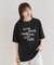・ELENCARE DUE ロゴpt 6分袖TEE