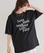 ・ELENCARE DUE ロゴpt 6分袖TEE