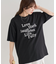 ・ELENCARE DUE ロゴpt 6分袖TEE