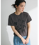 ・DOUBLE FLAGS リボンpt TEE