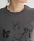 ・DOUBLE FLAGS リボンpt TEE