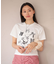 ・DOUBLE FLAGS リボンpt TEE