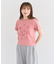 ・DOUBLE FLAGS リボンpt TEE