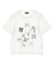 ・DOUBLE FLAGS リボンpt TEE