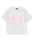 ・DOUBLE FLAGS リボンpt TEE
