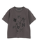 ・DOUBLE FLAGS リボンpt TEE