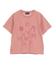 ・DOUBLE FLAGS リボンpt TEE