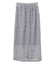 チュールフリルIラインスカート