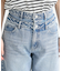 ・ELENCARE DUE Wウエストデニムパンツ
