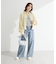 ・ELENCARE DUE Wウエストデニムパンツ
