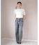 ・ELENCARE DUE Wウエストデニムパンツ