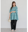 ・ELENCARE DUE Wウエストデニムパンツ