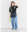 ・ELENCARE DUE Wウエストデニムパンツ
