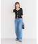 ・ELENCARE DUE Wウエストデニムパンツ