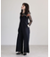 ・minia センターシーム金具付パンプス