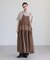 ・minia センターシーム金具付パンプス
