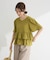 ・PetitFleur 2wayダイヤ柄プルオーバー