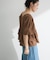 ・PetitFleur 2wayダイヤ柄プルオーバー