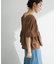 ・PetitFleur 2wayダイヤ柄プルオーバー