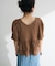 ・PetitFleur 2wayダイヤ柄プルオーバー