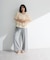 ・PetitFleur 2wayダイヤ柄プルオーバー