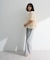 ・PetitFleur 2wayダイヤ柄プルオーバー