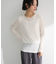 ・Petit Fleur レイヤードシアープルオーバー