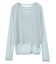 ・Petit Fleur レイヤードシアープルオーバー