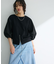 2WAY7分袖タック裾ZIPプルオーバー