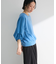 2WAY7分袖タック裾ZIPプルオーバー