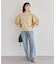 2WAY7分袖タック裾ZIPプルオーバー