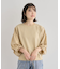 2WAY7分袖タック裾ZIPプルオーバー