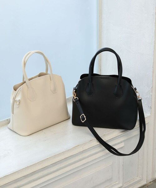 ETS.多収納ツーハンドルバッグ｜グリーンパークスの通販｜&mall