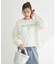 刺繍ロゴクロップドTシャツ