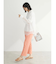 ・ELENCARE　DUE　シアーバックリボンチュニック