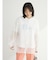 ・ELENCARE　DUE　シアーバックリボンチュニック