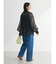 ・ELENCARE　DUE　シアーバックリボンチュニック