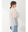・ELENCARE　DUE　シアーバックリボンチュニック