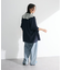 チェックシアーフリルブラウス