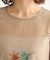 ・SUGAR SPOON フラワーptシアーロンTEE
