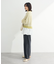 配色リブドッキングチュニック