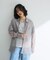 ・ELENCARE DUE ラメシアー長袖シャツ