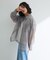 ・ELENCARE DUE ラメシアー長袖シャツ