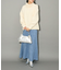 ナローニットスカート
